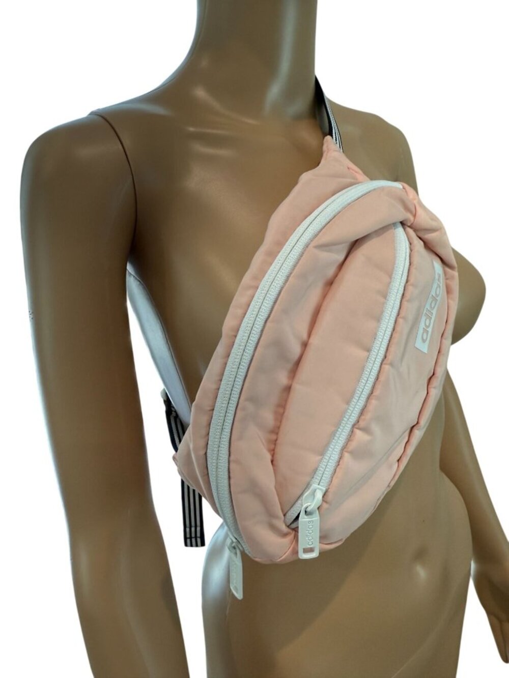 Adidas Core Waist Pack – Glow Pink & Monochrome